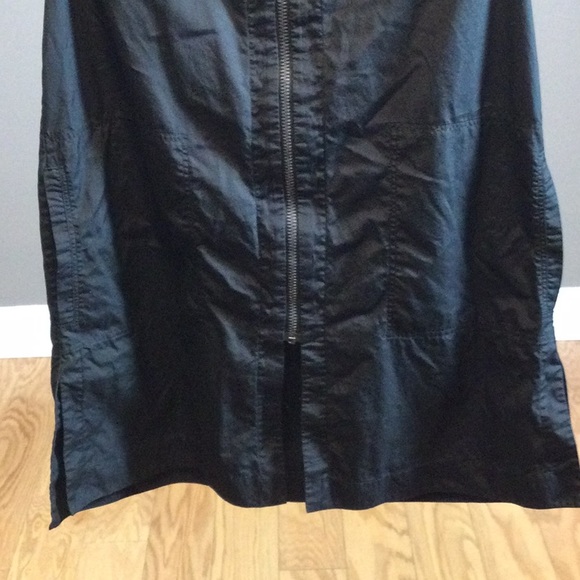 XS Mona Thalheimer Crew Neck black zipper tunic vest - Picture 7 of 16